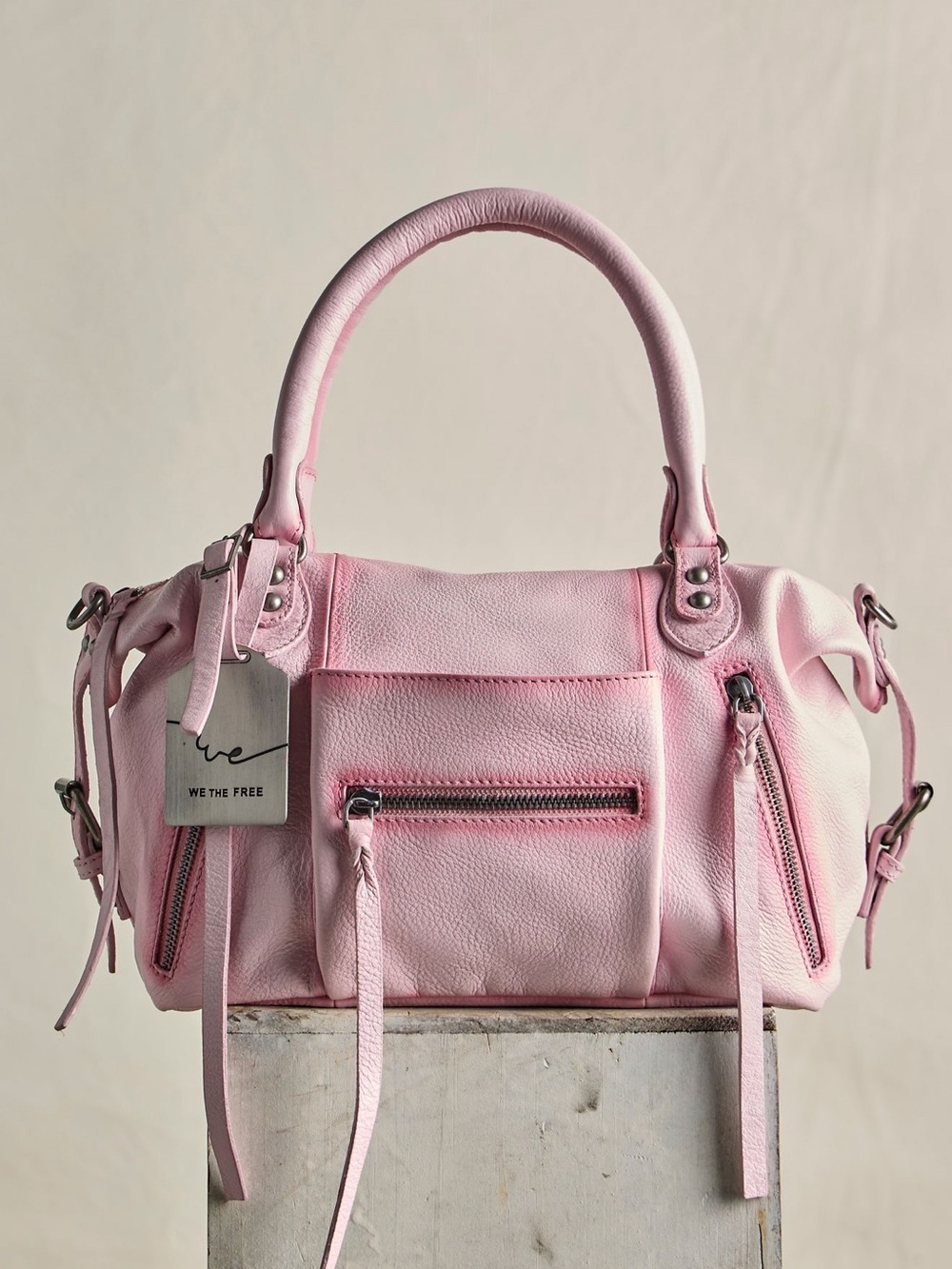 PEONY! Sold Out! Baby FREE PEOPLE WE THE FREE EMERSON TOTE  NEW